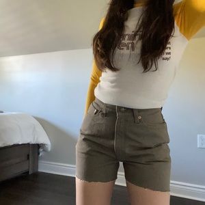 Vintage 90s Levi’s High Waisted Shorts